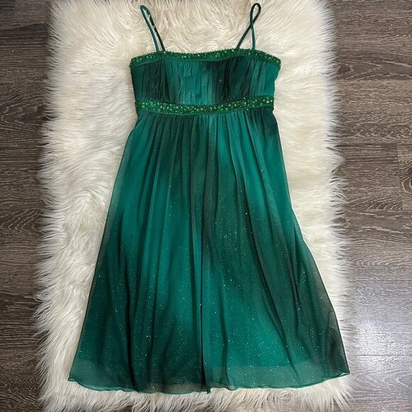 Vintage Jodi Kristopher Womens Babydoll Dress Size Medium Y2K Fairy Grunge HOCO - Picture 8 of 10